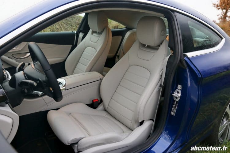 Mercedes Classe C Coupe 220 d Executive sieges