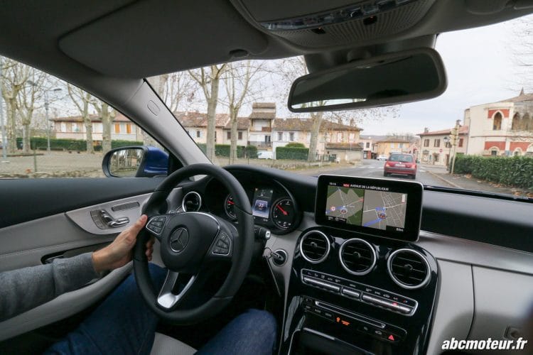 Mercedes Classe C Coupe Executive 220 d conduite ville