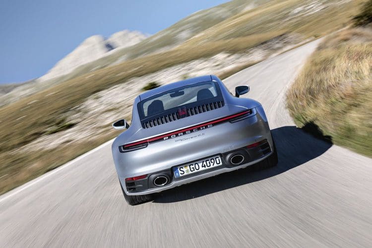 Porsche 911 type 992 - Arrière