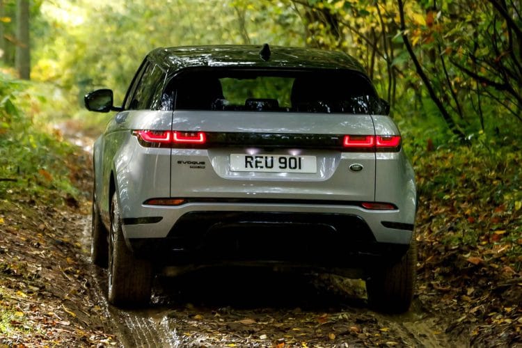 Nouveau Range Rover Evoque - Vue arrière