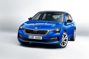 Skoda Scala - Vue 3/4 avant
