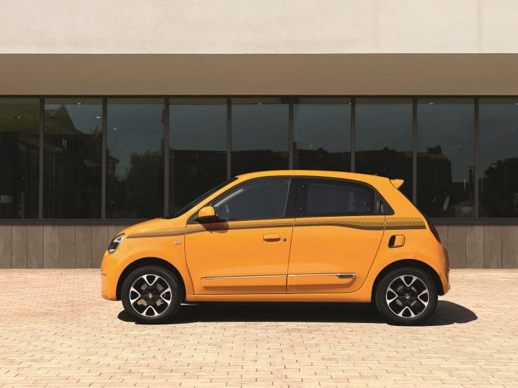 Renault Twingo 3 restylée - Profil