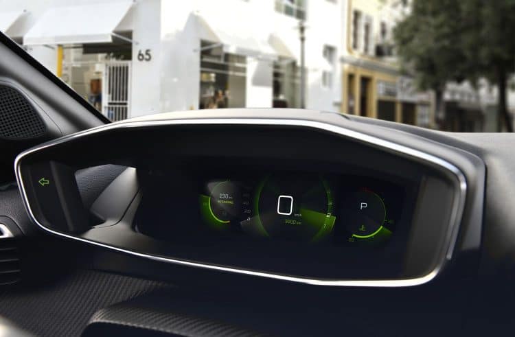 Peugeot 208 - Instrumentation 3D
