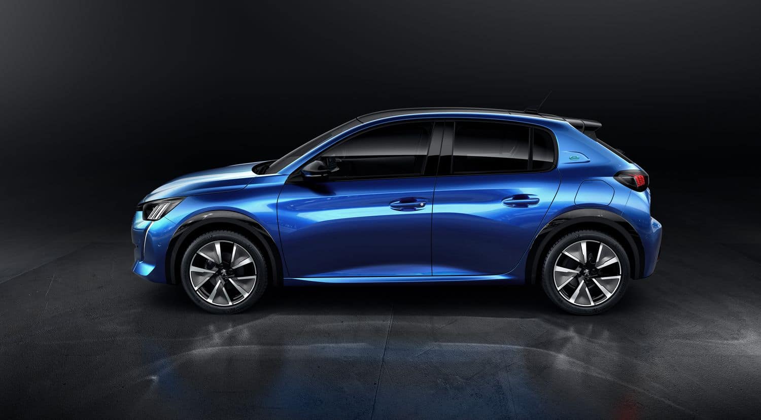 Peugeot 208 - Vue de profil