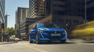 Peugeot 208 - Vue 3/4 avant