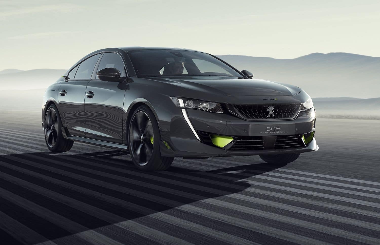 508 Peugeot Sport Engineered - Vue 3/4 avant