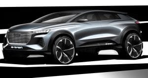 Audi Q4 e-tron concept - Teaser