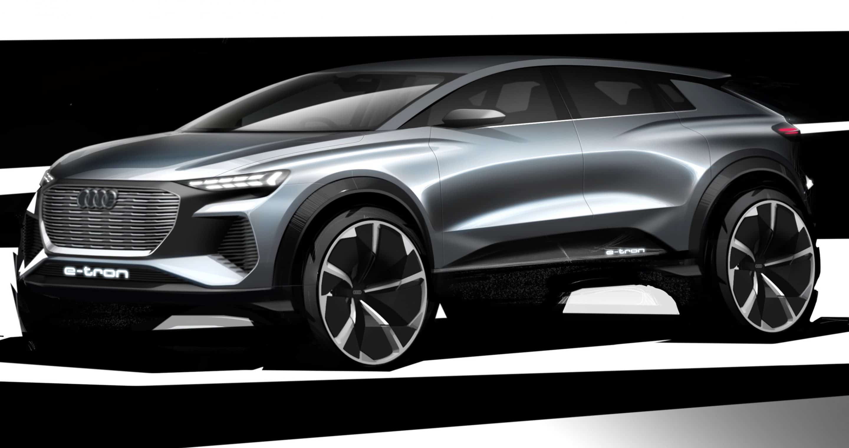 Audi Q4 e-tron concept - Teaser