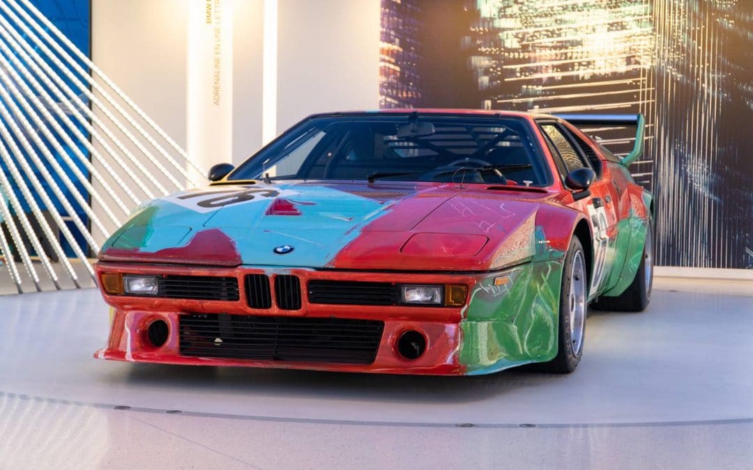 BMW expose ses Art Cars dans son showroom parisien !