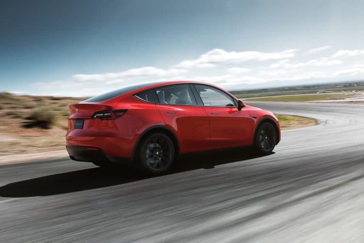 Tesla Model Y - Arrière