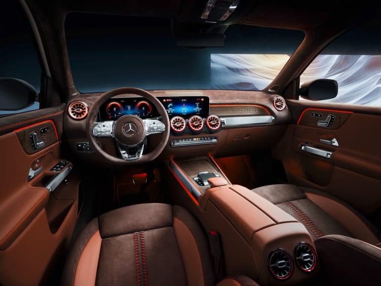 Mercedes GLB Concept - Planche de bord