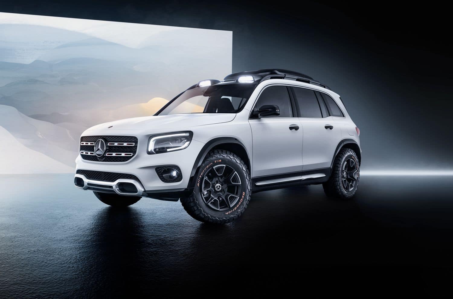 Mercedes GLB Concept - Vue 3/4 avant
