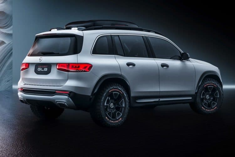 Mercedes GLB Concept - Vue arrière