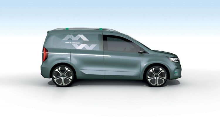 Renault Kangoo ZE Concept - Vue profil