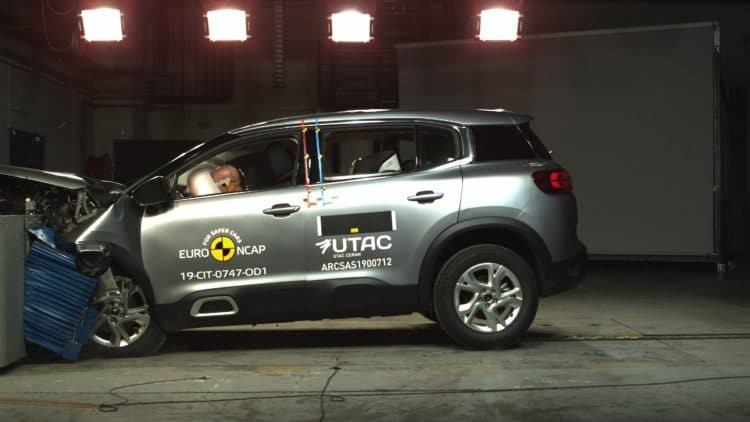 Crash test C5 Aircross