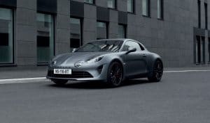 Alpine A110S - Vue 3/4 avant