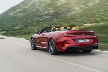 BMW M8 Cabriolet - Vue arrière