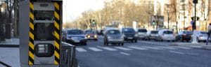 Radar qui flash des automobilistes