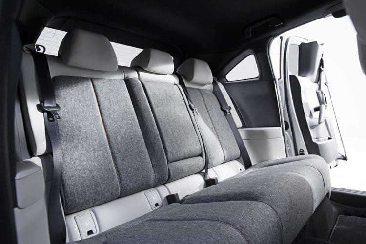Mazda MX-30 - Banquette arrière