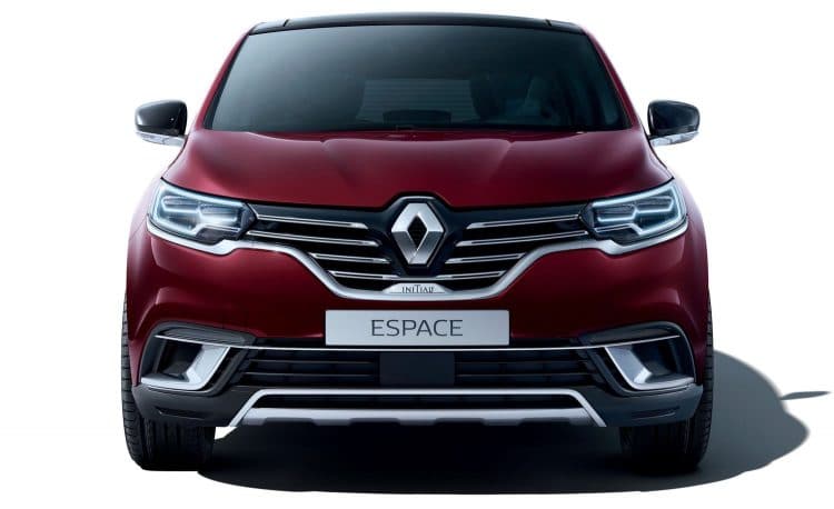 Renault Espace restylé - Avant