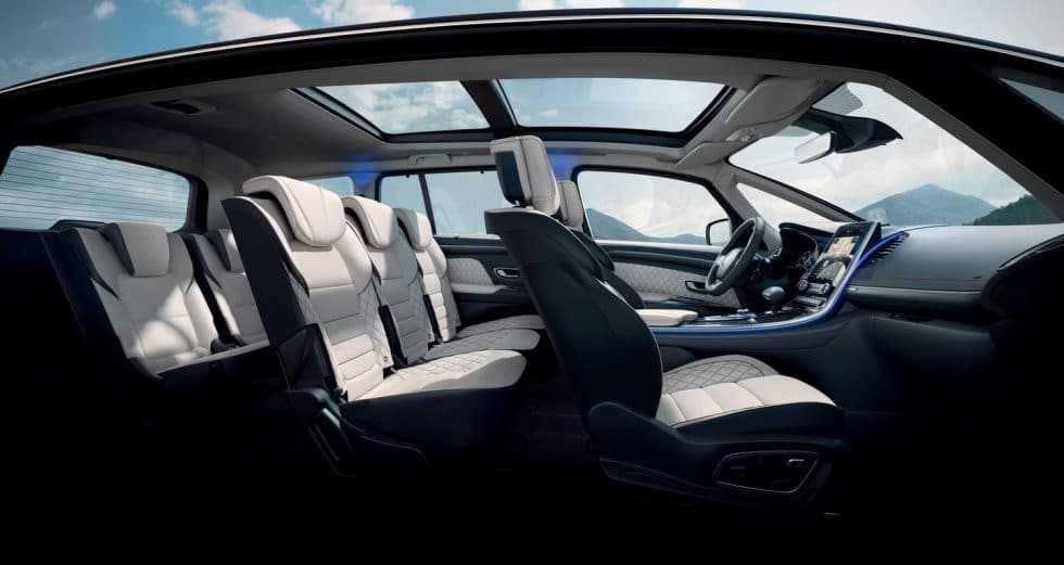 Renault Espace restylé - Habitacle