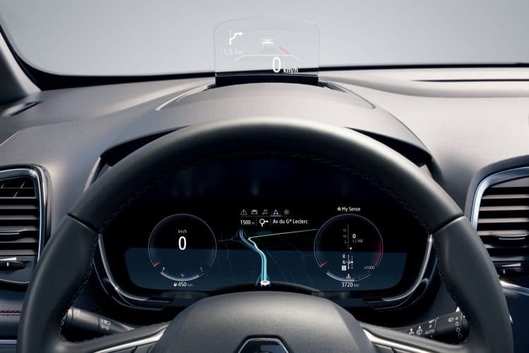 Renault Espace restylé - Instrumentation