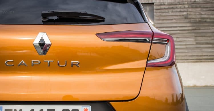 Renault Captur arrière
