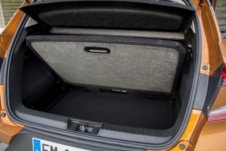Renault Captur coffre