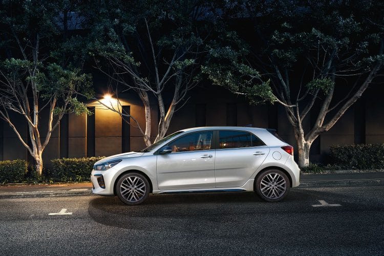 Kia Rio restylée 2020 - Profil