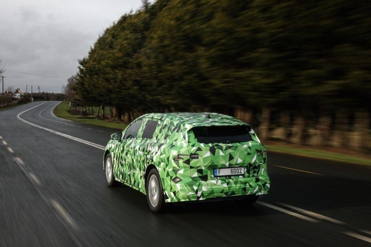 Skoda Enyaq Prototype - Arrière