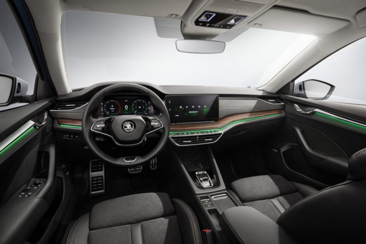 Skoda Octavia Scout 2020 - Planche de bord