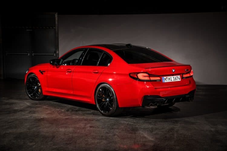 BMW M5 Restylée 2020 - Arrière
