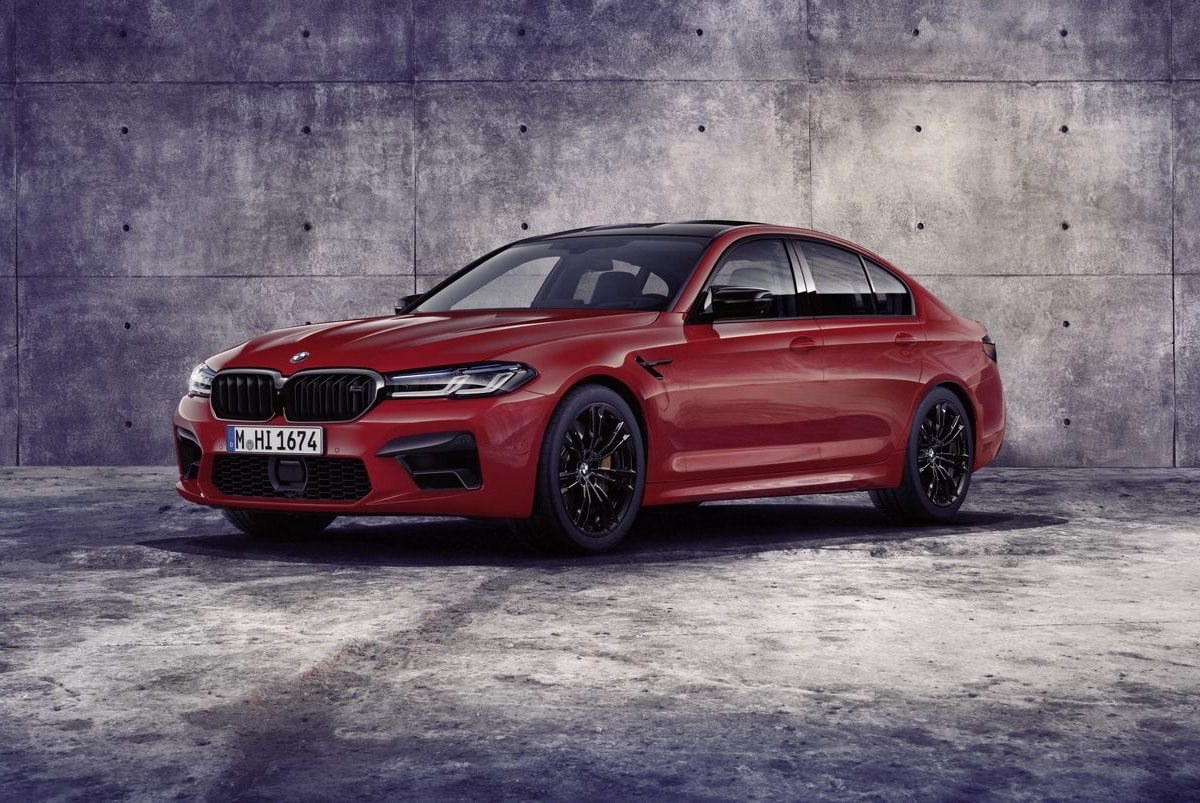 BMW M5 Restylée 2020 - 3/4 avant