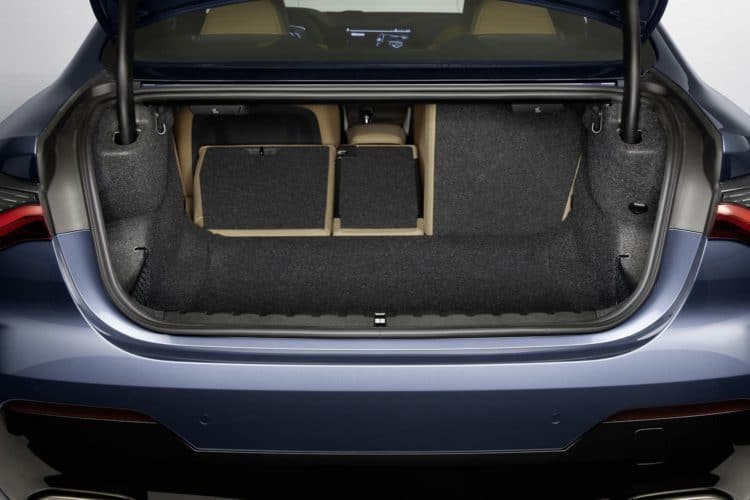 BMW Série 4 2020 - Coffre