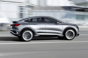 Audi Q4 Sportback e-tron concept - Profil