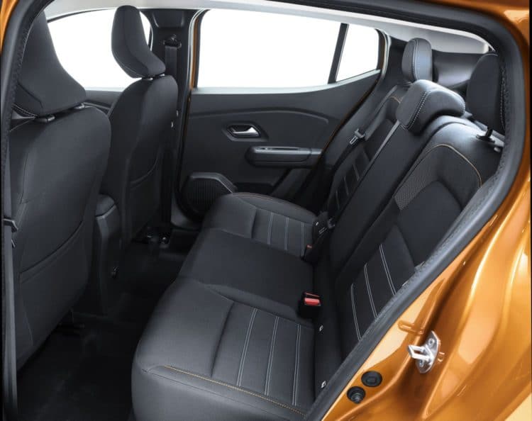 Dacia Sandero - Banquette arrière