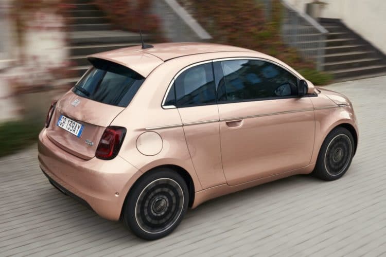 Fiat 500 3+1 - Arrière