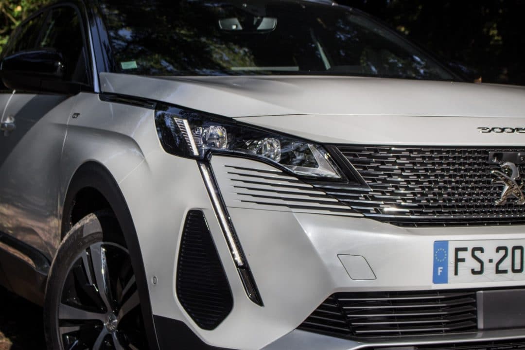 Peugeot 3008 restylé calandre