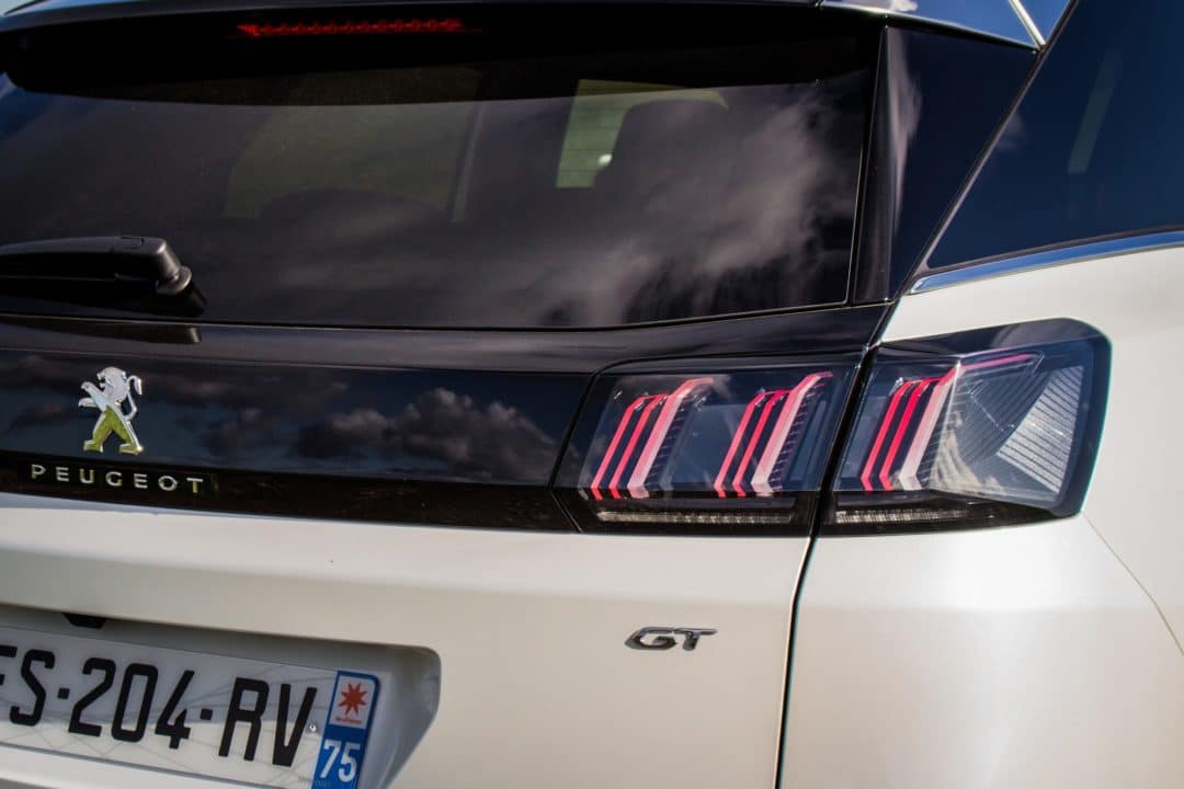 Peugeot 3008 restylé feux arrière