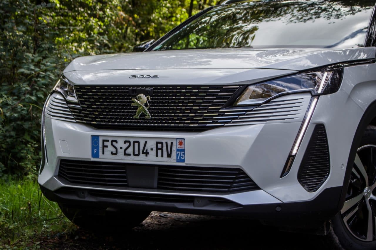 Peugeot 3008 restylé calandre