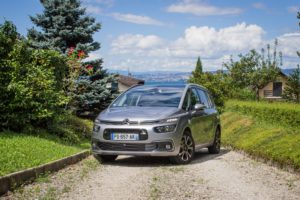 Citroen Grand C4 SpaceTourer 2021 vue de face en statique