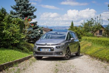 Citroen Grand C4 SpaceTourer 2021 vue de face en statique