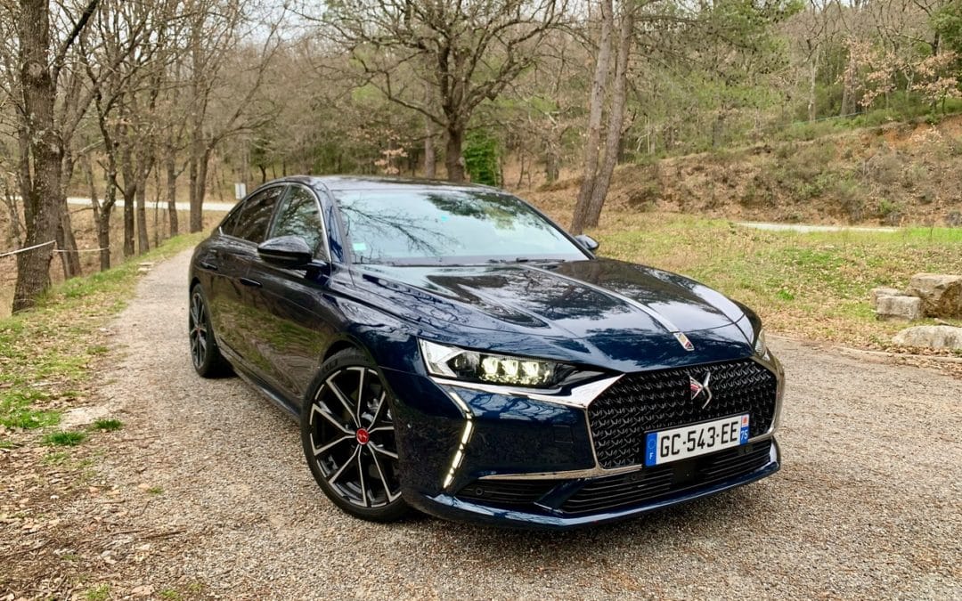 Essai DS 9 E-TENSE 4×4 360 Performance Line + (2022) : Le TGV par DS