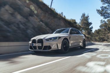 BMW M3 Touring dynamique 3/4 face