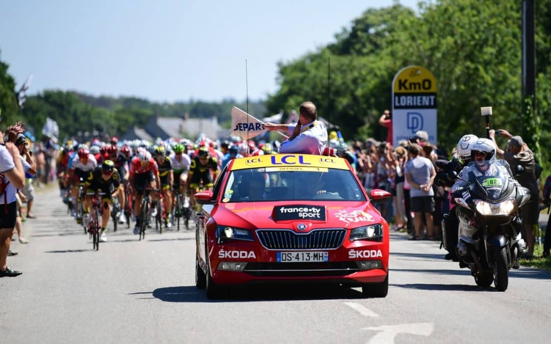 Tour de France : à bord d’une Škoda pour vivre la course de l’intérieur