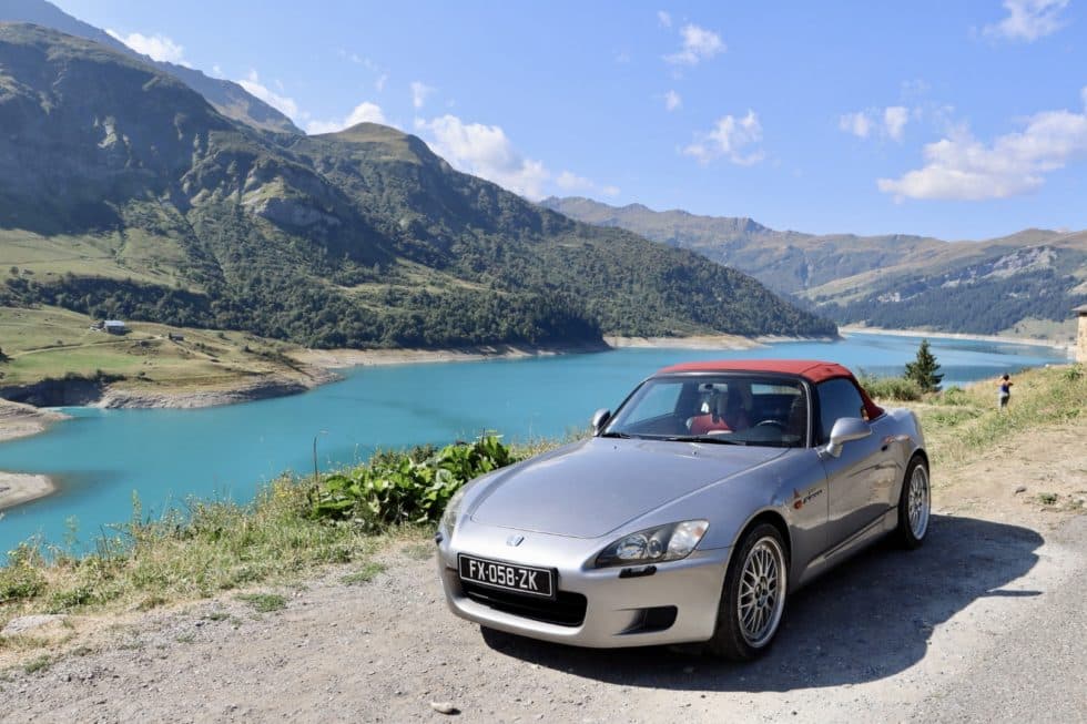 Honda S2000 lac de Roselend