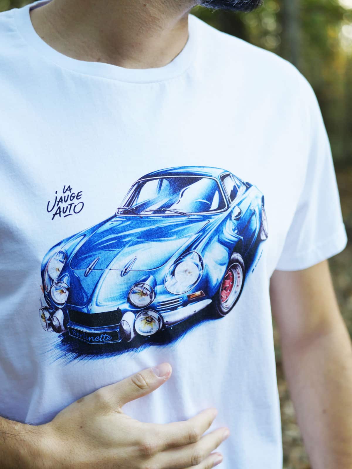 t shirt la jauge auto