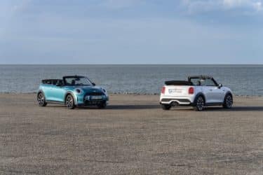 mini cooper cabrio seaside