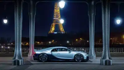 bugatti chiron profilée