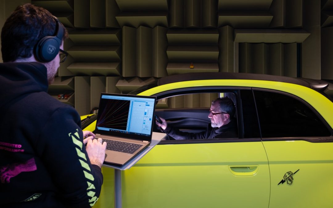Abarth 500e : des heures de recherche pour la faire rugir